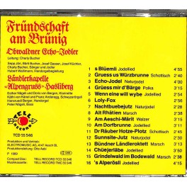 Occ. CD Obwaldner Echo-Jodler, LK Alpengruss Hasliberg - Fründschaft am Brünig Occ. CD Obwaldner Echo-Jodler, LK Alpengruss Hasliberg - Fründschaft am Brünig