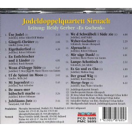 Occ. CD Jodeldoppelquartett Sirnach - Es Gschenk