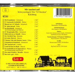 Occ. CD Schwyzerörgeli-Trio Uf Stocken Kilchberg - Mir tauched uuf! Occ. CD Schwyzerörgeli-Trio Uf Stocken Kilchberg - Mir tauched uuf!