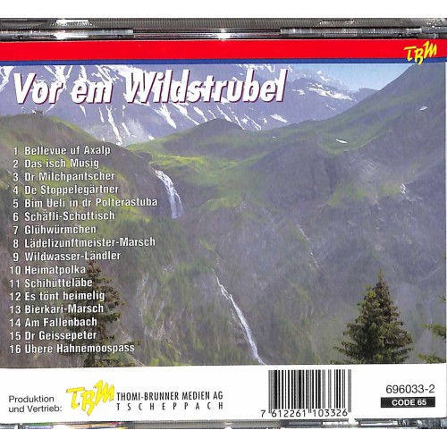 Occ. CD Schwyzerörgeli-Trio Werner Brügger Adelboden - Vor em Wildstrubel