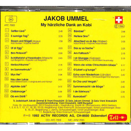CD Jakob Ummel - My härzliche Dank an Kobi
