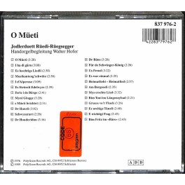 Occ. CD O Müeti JD Ruedi-Rüegsegger Occ. CD O Müeti JD Ruedi-Rüegsegger