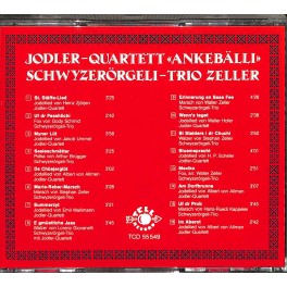 Occ. CD Jodler-Quartett Ankebälli - ST Zeller - Vor em Hüttli