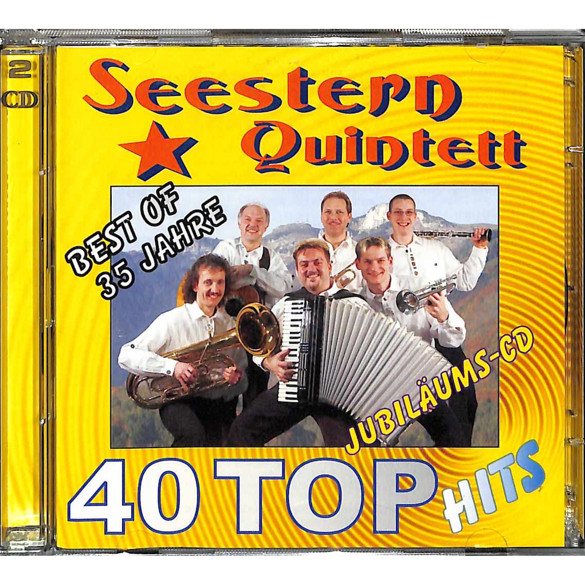 CD Seestern Quintett - 40 Top Hits aus 35 Jahren 2CD CD Seestern Quintett - 40 Top Hits aus 35 Jahren 2CD