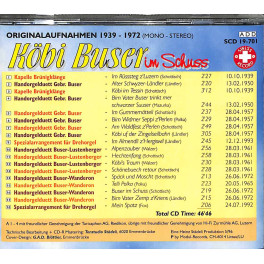 CD Köbi Buser im Schuss - 1989 - 1972