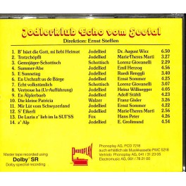 Occ. CD Jodlerklub Echo vom Seetal Hochdorf - 20 Jahre Occ. CD Jodlerklub Echo vom Seetal Hochdorf - 20 Jahre