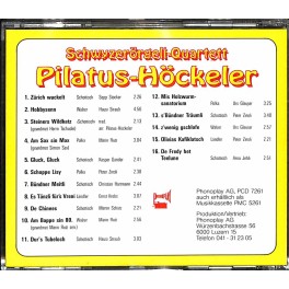 CD Schwyzerörgeli-Quartett Pilatus-Höckeler - Im Höckeler-Express