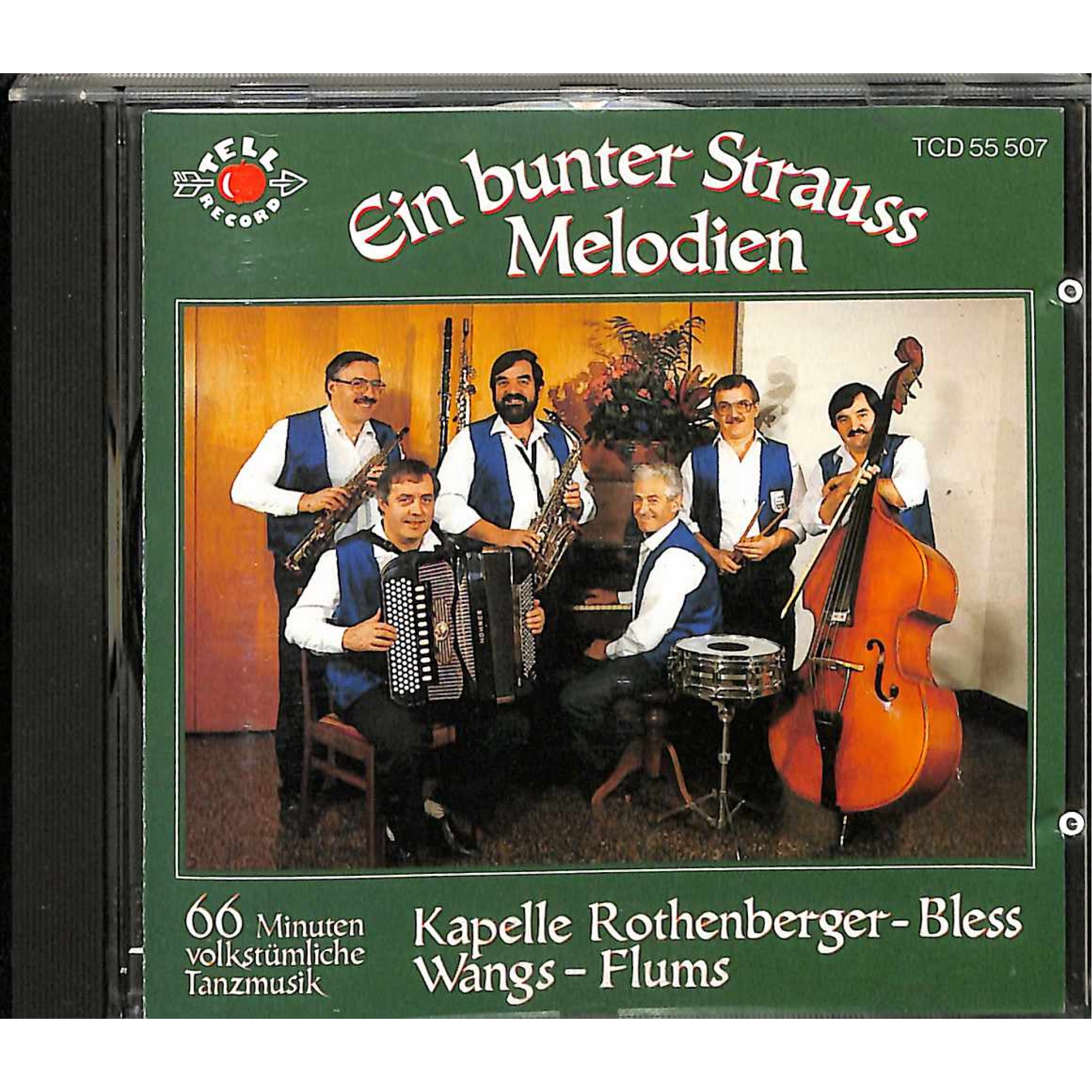 CD-Kopie: Kapelle Rothenberger-Bless Wangs-Flums - Ein bunter Strauss Melodien CD-Kopie: Kapelle Rothenberger-Bless Wangs-Flums - Ein bunter Strauss Melodien