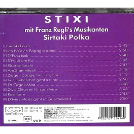 Occ. CD Stixi mit Franz Regli's Musikanten - Sirtaki Polka