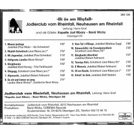 Occ. CD Jodlerclub vom Rheinfall - Bi üs am Rhyfall
