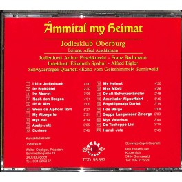 CD-Kopie: Jodlerklub Oberburg - Ämmital my Heimat CD-Kopie: Jodlerklub Oberburg - Ämmital my Heimat