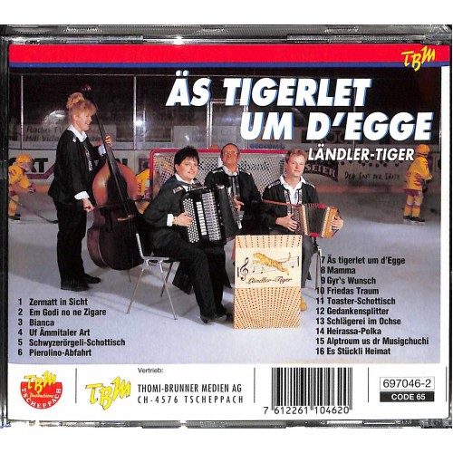 CD Ländler-Tiger - Äs tigeret um d'Egge