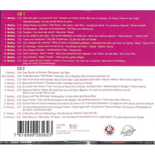Occ. CD Fricktaler Musikanten - 100 Super-Schlager im Medley-Mix  2CD