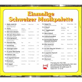 Occ. CD Einmalige Schweizer Musikpalette - diverse Occ. CD Einmalige Schweizer Musikpalette - diverse
