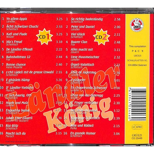 Occ. CD GOLD - Ländler König - diverse  2CD