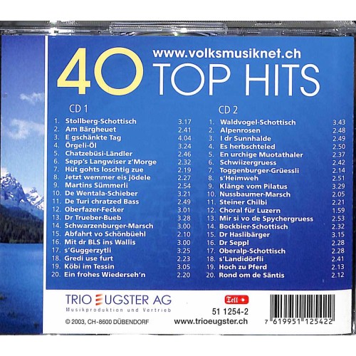 Occ. CD 40 Top Hits - volksmusik.net   2CD
