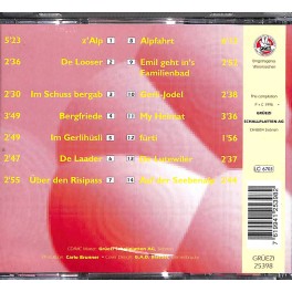 Occ. CD Jodlerklub Männnertreu Nesslau - z'Alp im Toggenburg Occ. CD Jodlerklub Männnertreu Nesslau - z'Alp im Toggenburg