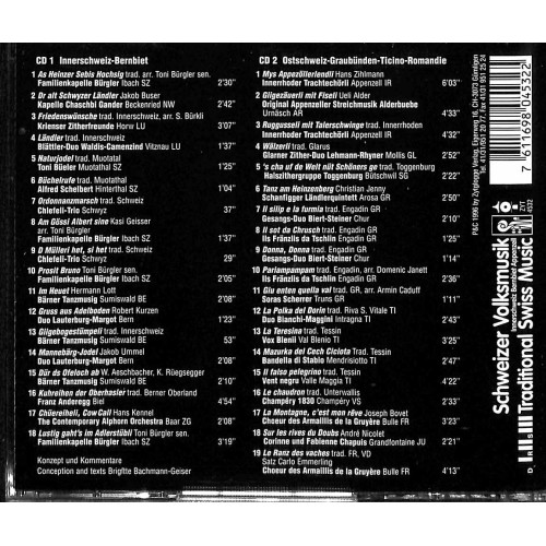 Occ. CD Schweizer Volksmusik DRS - 2CD