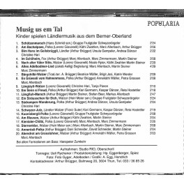 Occ. CD Musig us em Tal - Kinder spielen Ländlermusik aus dem Berner Oberland