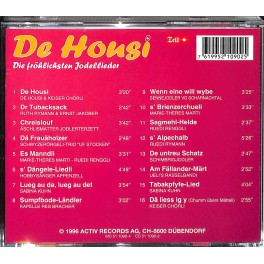 Occ. CD De Housi - Die fröhlichsten Jodellieder