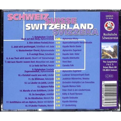 Occ. CD Musikalische Schweizerreise - diverse