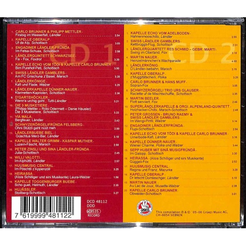 Occ. CD 40 Ländler-Hits vom Beschte II   2CD