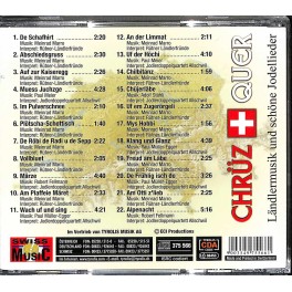 Occ. CD Chrüz + Quer - Ländlermusik und schöne Jodellieder