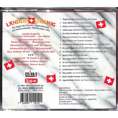 Occ. CD Ländler Stimmig - Sieger Schweiz. Jungmusikanten 1997