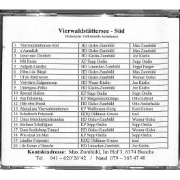 Occ. CD Vierwaldstättersee - Süd - Historische Volksmusik Live-Aufnahmen mit 8 Formationen