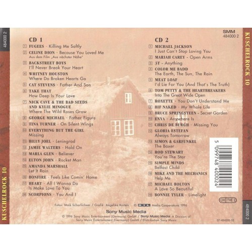 Occasions-CD Kuschelrock 10 - diverse  2CDs