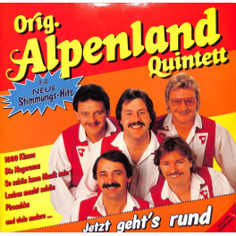 LP Original Alpenland Quintett - Jetzt geht's rund