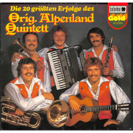 LP Original Alpenland Quintett - Wir feiern Jubiläum
