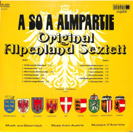 LP Original Alpenland Sextett - A so a Almpartie