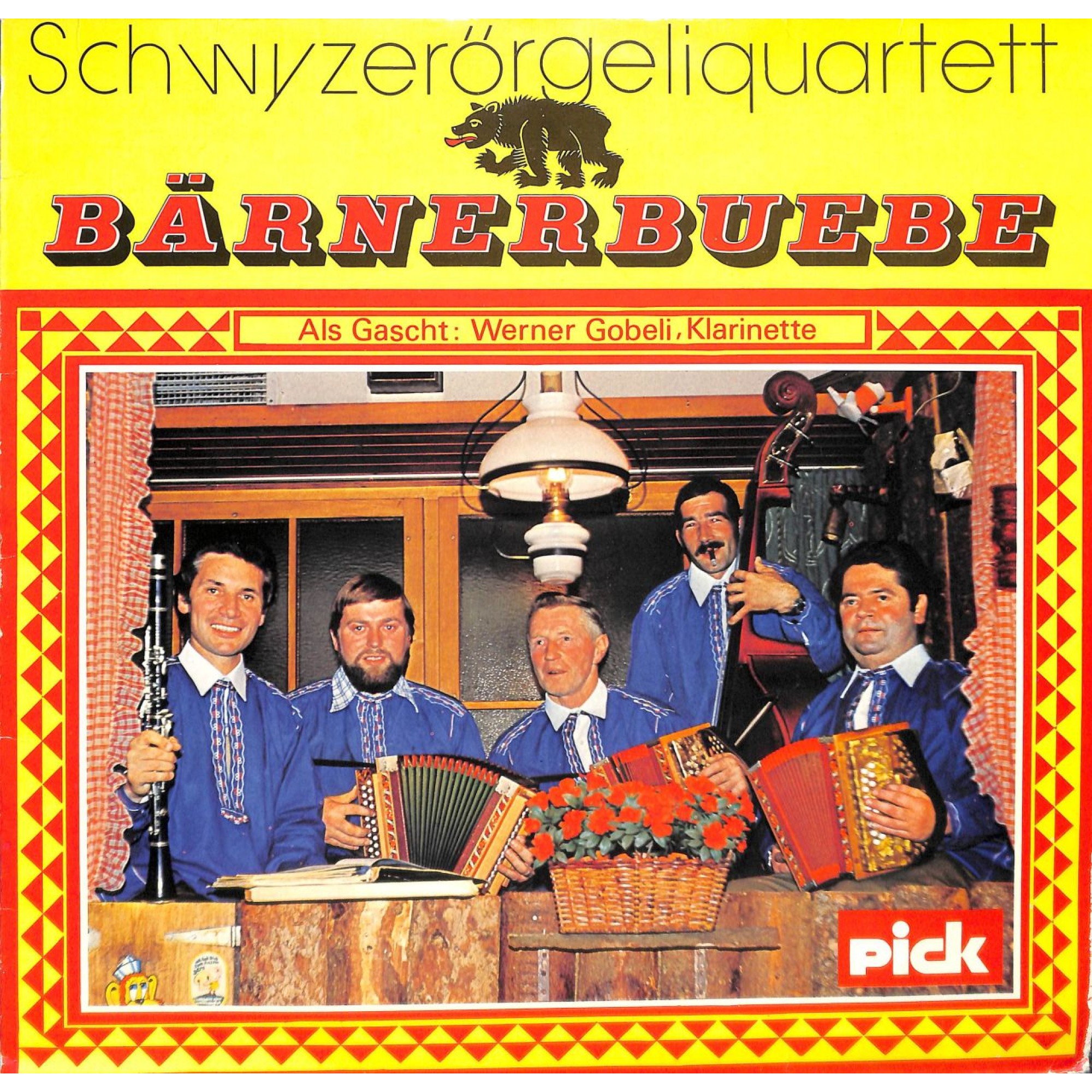 CD Schwyzerörgeliquartett Bärnerbuebe mit Werner Gobeli CD Schwyzerörgeliquartett Bärnerbuebe mit Werner Gobeli
