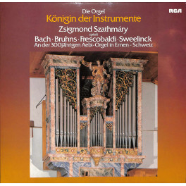 LP Zsigmond Szathmáry spielt an der 300jährigen Aebi-Orgel in Ernen, Bach-Bruhns usw.