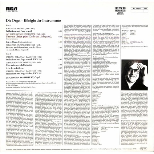 LP Zsigmond Szathmáry spielt an der 300jährigen Aebi-Orgel in Ernen, Bach-Bruhns usw.