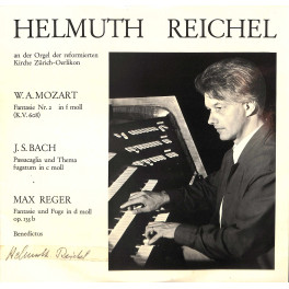 LP Helmuth Reichel an der Orgel der ref. Kirche Zürich-Oerlikon - Mozart, Bach, Reger