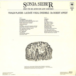LP Sonja Sieber, Vivaldi Players, Laudate Vokal Ensemble u.a.