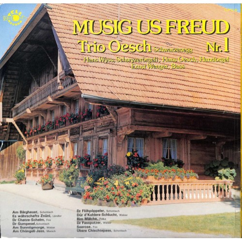 CD-Kopie von Vinyl: Trio Oesch, Schwarzenegg - Musig us Freud Nr. 1