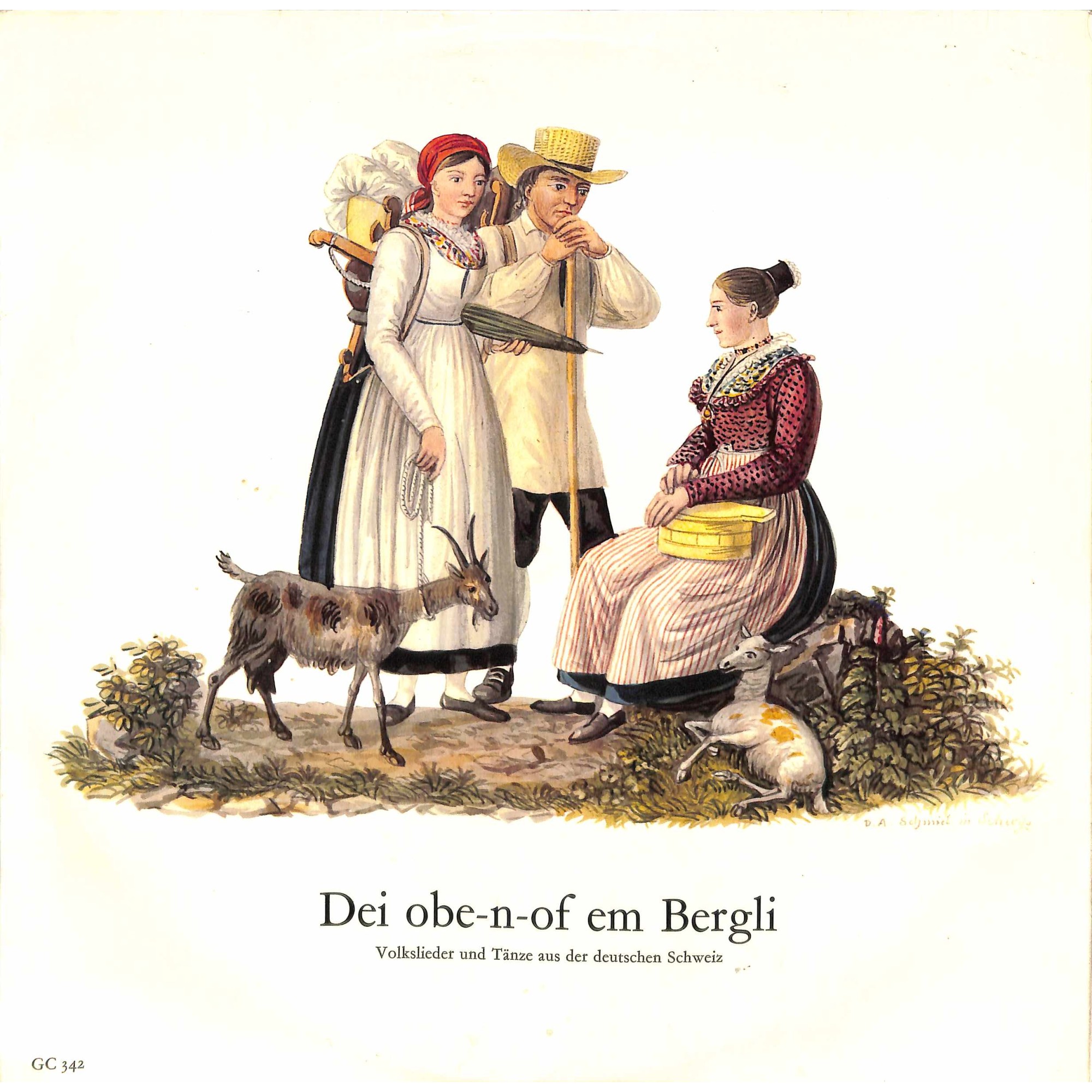 CD Dei obe-n-of em Bergli - Volkslieder und Tänze aus der deutschen Schweiz CD Dei obe-n-of em Bergli - Volkslieder und Tänze aus der deutschen Schweiz