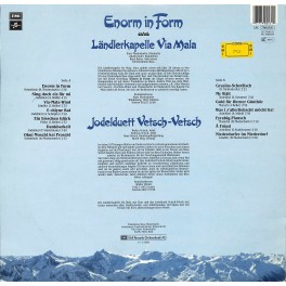 Occ. LP Enorm in Form - Ländlerkapelle Via Mala und JD Vetsch-Vetsch