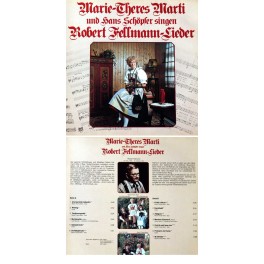 Occ. LP Vinyl: Marie-Theres Marti u. H. Schöpfer singen Robert Fellmann