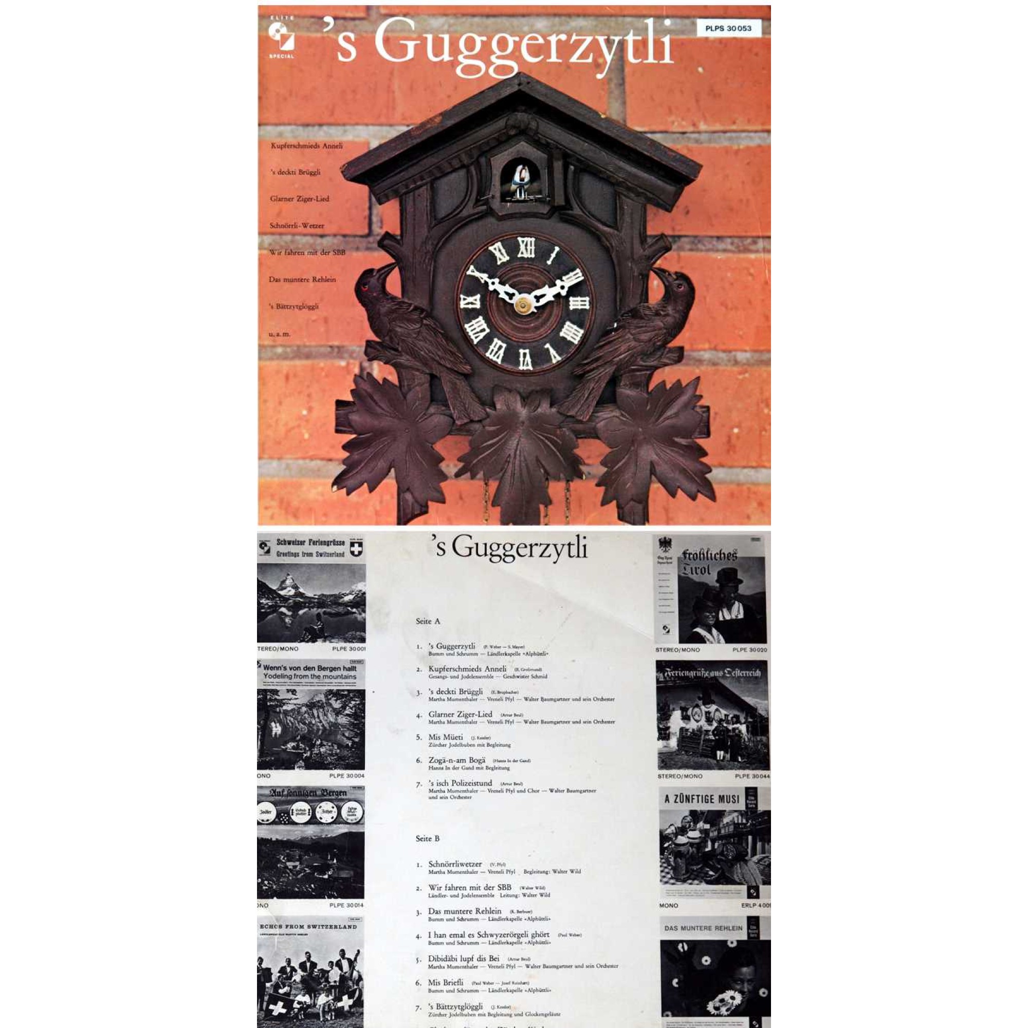 CD-Kopie von Vinyl: 's Guggerzytli - Vrenely Pfyl uva. - 1993 CD-Kopie von Vinyl: 's Guggerzytli - Vrenely Pfyl uva. - 1993