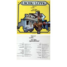 Occ. LP Vinyl: Volksmusik aus dem Appenzellerland - diverse - 1978