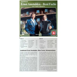 Occ. LP Vinyl: JD Ernst Amstalden - Beni Fuchs, Aelplergruess