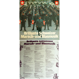 Occ. LP Vinyl: Brillante Schweizer Marschmusik - Box mit 5 LPs