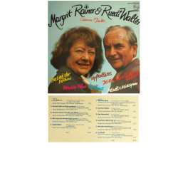 CD-Kopie von Vinyl: Margrit Rainer & Ruedi Walter - Chansons & Duette