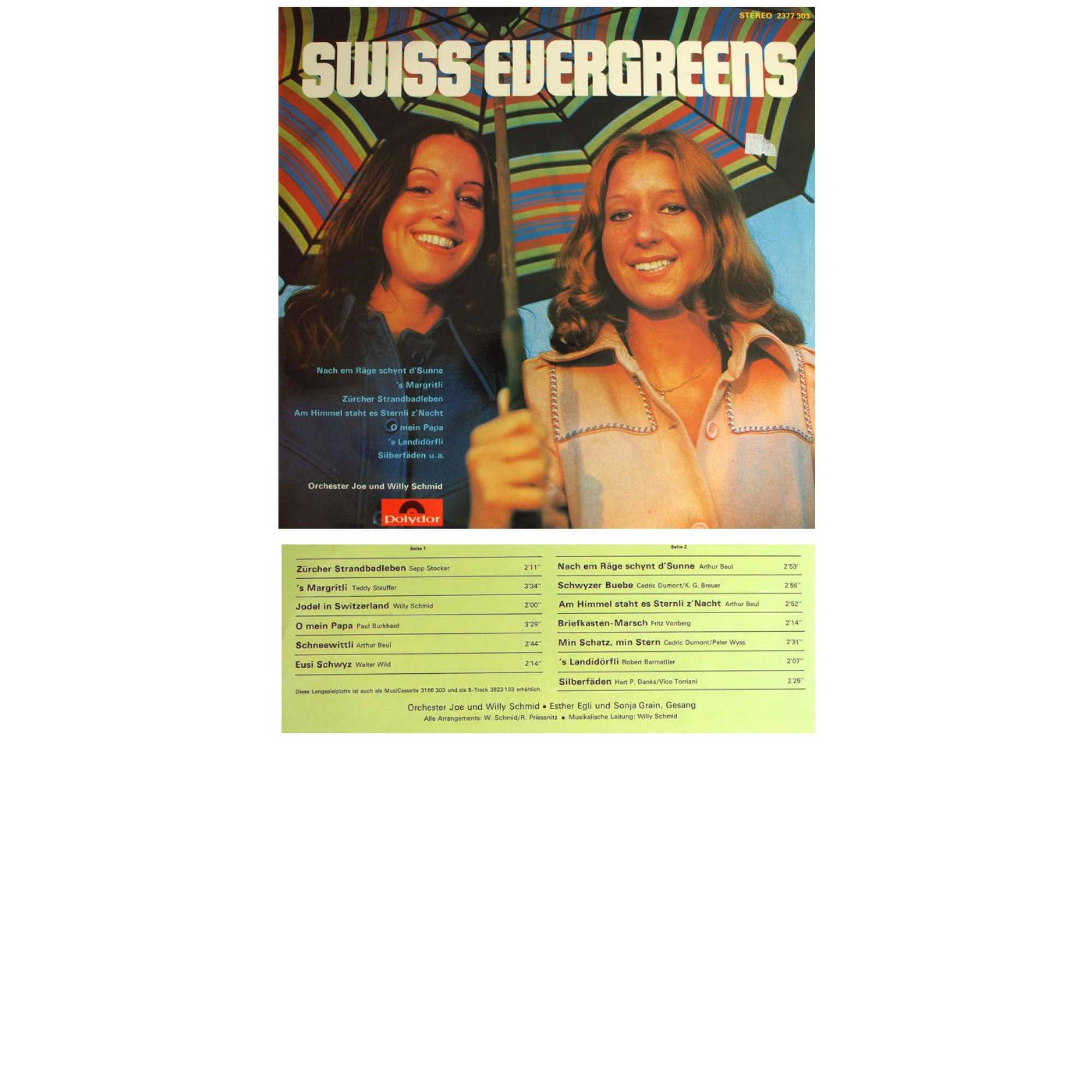 Occ. LP Vinyl: Swiss Evergreens - diverse Occ. LP Vinyl: Swiss Evergreens - diverse