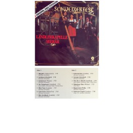 Occ. LP Vinyl: Ländlerkapelle Seebär - Schweizerfest
