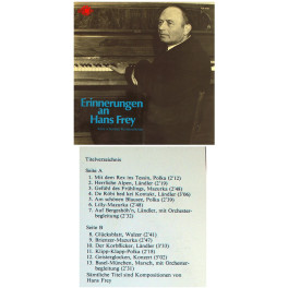 Occ. LP Vinyl: Erinnerungen an Hans Frey
